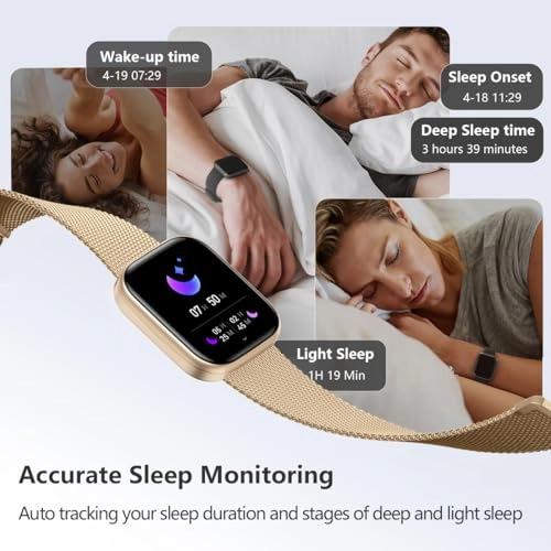 Health & Fitness Tracker - 24/7 Heart Rate Blood Pressure