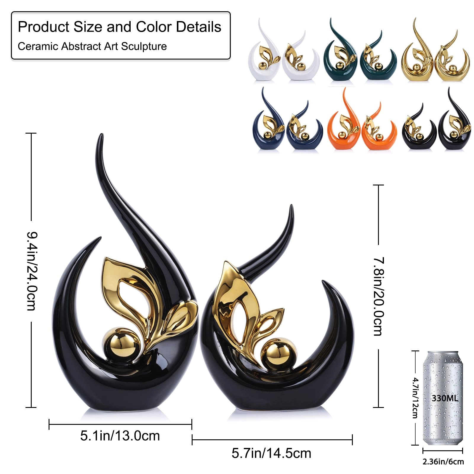 Abstract Sculptures - Ceramic