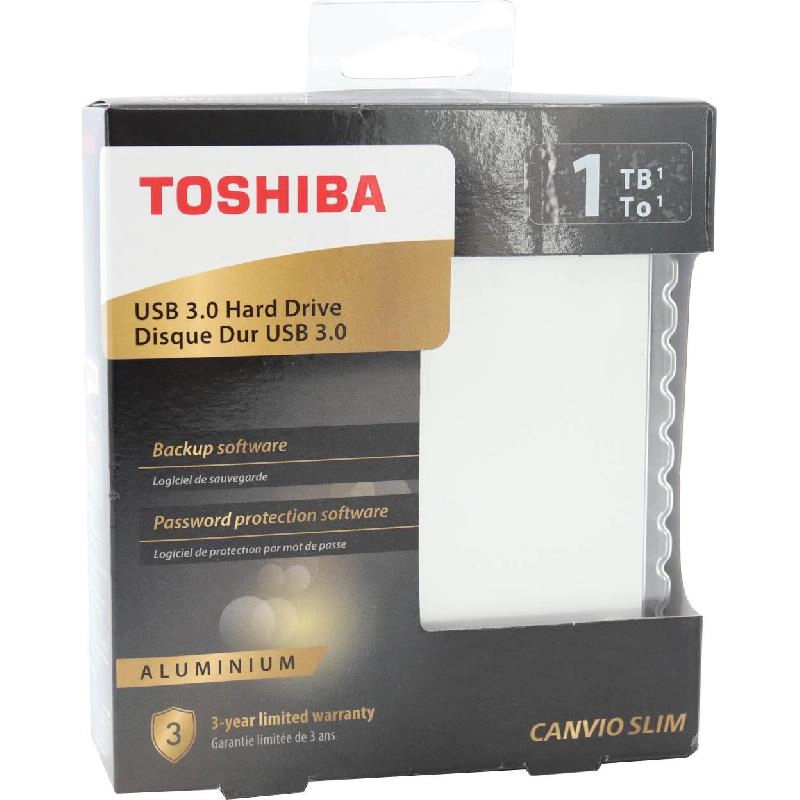 Toshiba Canvio Slim 3 1TB HDD