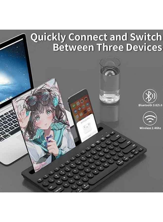 Multi Device Bluetooth Keyboard - Wireless
