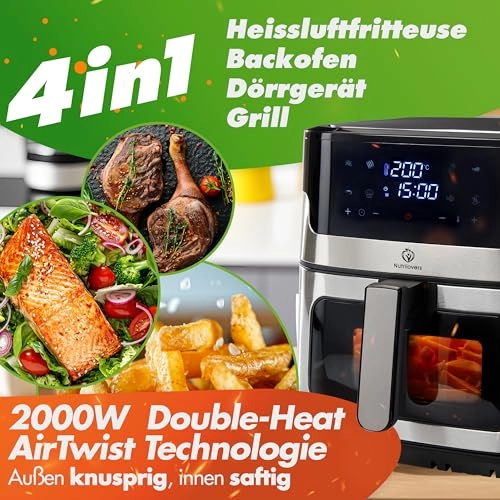 NUTRI-FRYER XXL NUTRI-FRYER-EDELSTAHL-NEW-FBA