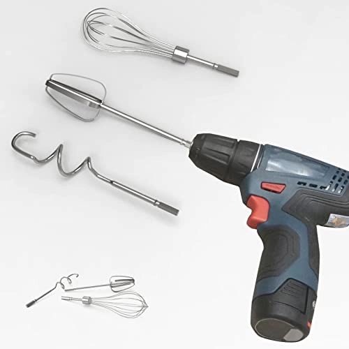 Melostu Hand Mixer Attachments - 3Pcs Stainless Steel