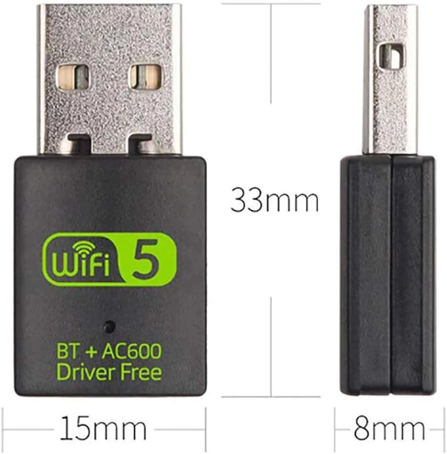 USB Wireless Internet Adapter - Dual Band 2.4G/5G USB Bluetooth