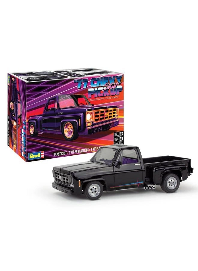Revell '77 Chevy Street Pickup Model Kit (14552) - 1:25