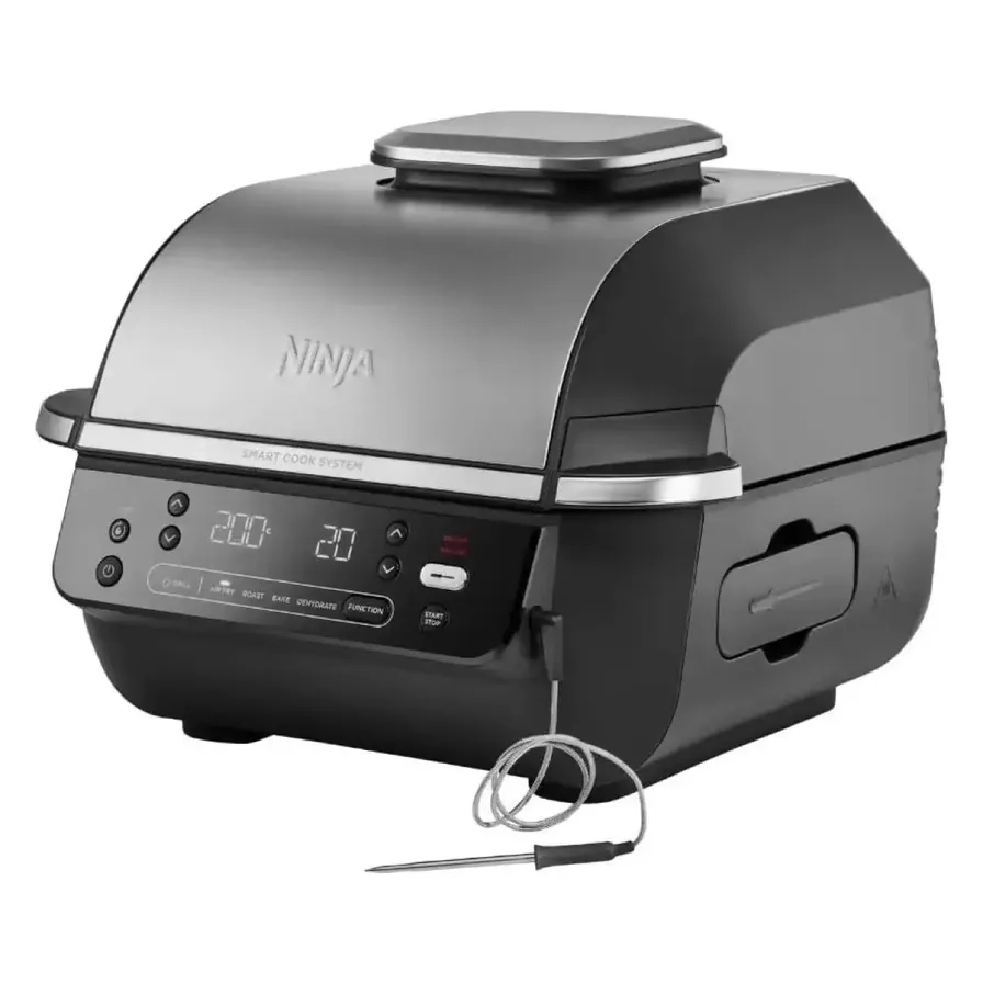 5-in-1 Indoor Grill With Air Fryer EG351ME