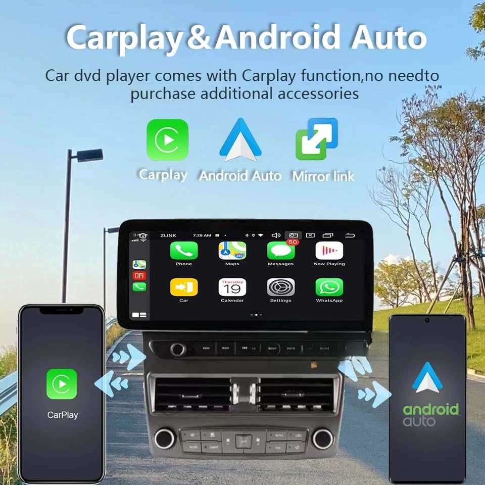 Android Screen For Lexus LS430 - 12.3 Inch