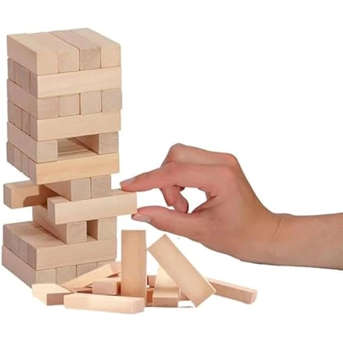 STACKING TUMBLING TOWER - 5 pcs