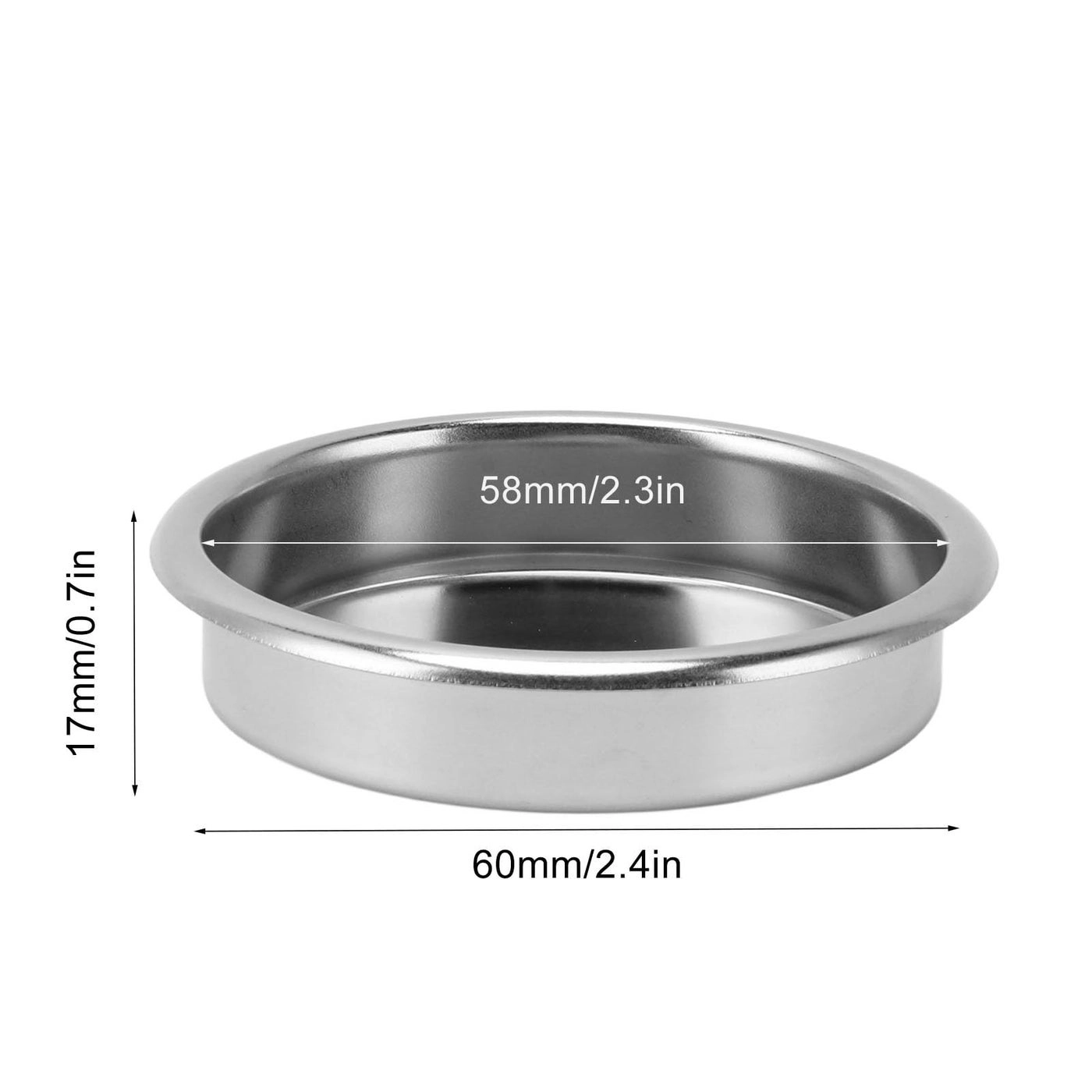 58mm Blind Filter - 2 Pack Washable