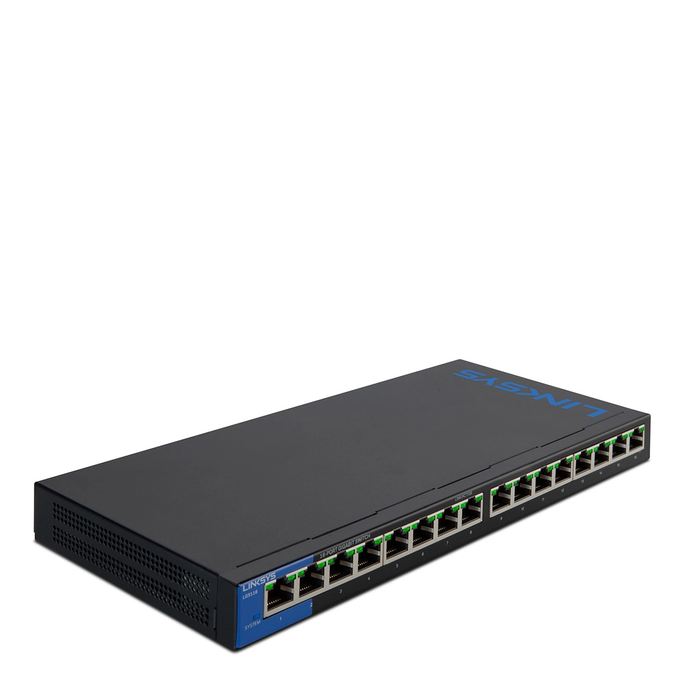 Linksys LGS116PEU 16-ports