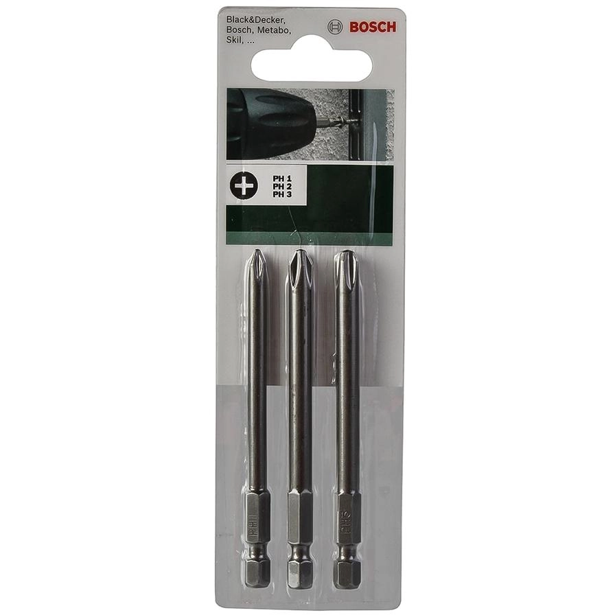 Bosch Screwdriver Bit Set - Set of 3 0.9 cm