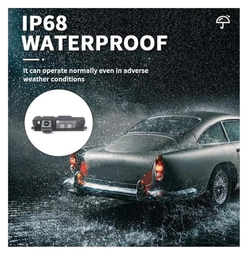 Rear View Parking Camera - Night Vision Wired or Wireless 1280 x 720 Pixels