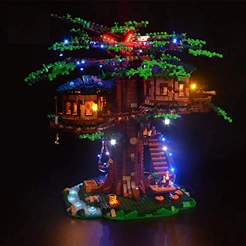 Led Light Kit Set for LEGO 21318 Treehouse - Without Rc USB and Battery Powered