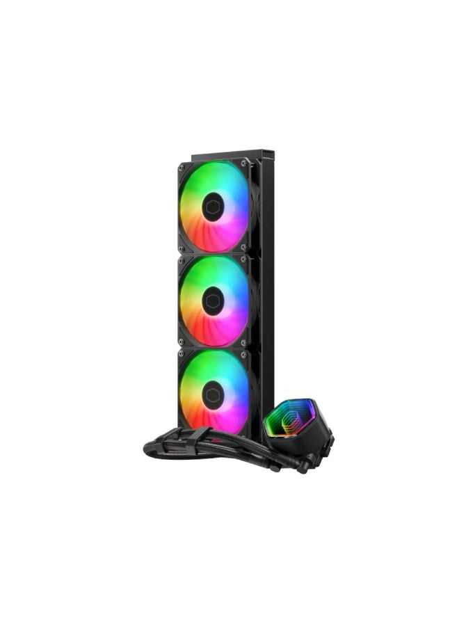 MasterLiquid 360 Core II - 3× MF120 ARGB Fans
