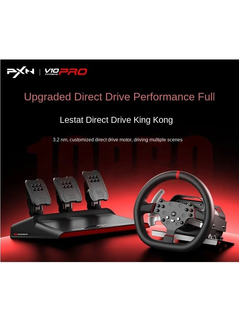 V10 Pro Racing Wheel & Pedals - PC, Xbox, PS4