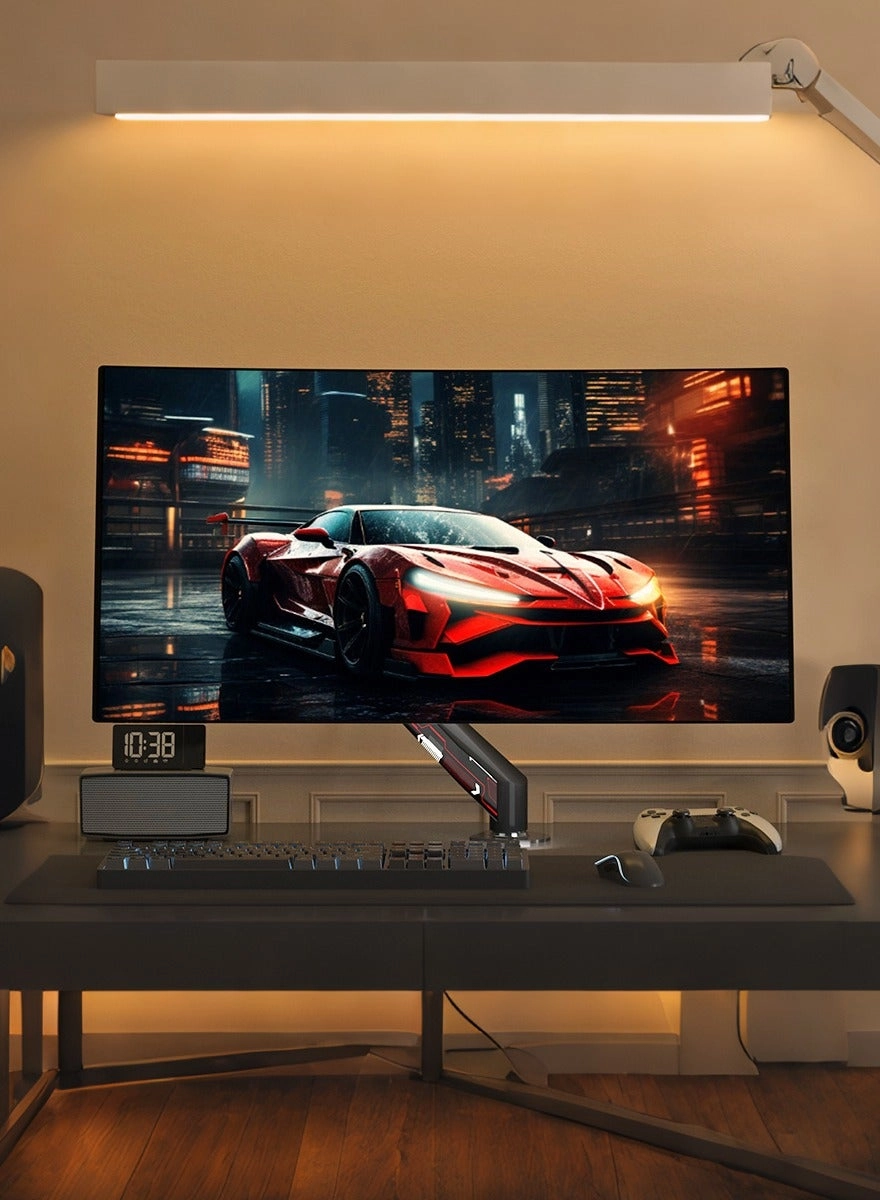 Gas Spring Monitor Arm - 32 in VESA 75x75/100x100mm