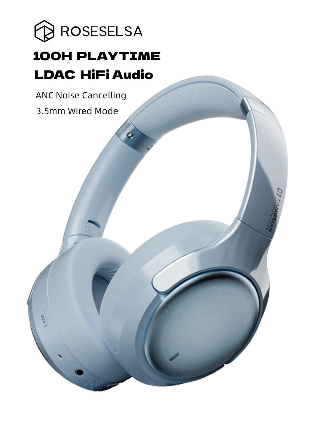 ROSESELSA CAMBRIAN - Wireless Headphone