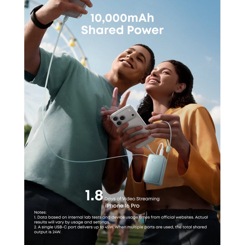 A1638 - 10,000mAh 45W Fast charging