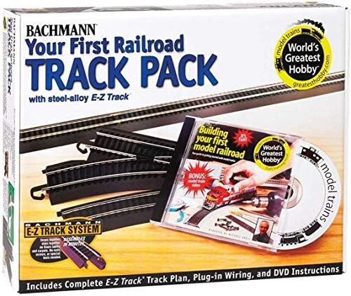 Bachmann Trains Snap-Fit E-Z TRACK - 45-piece HO Scale
