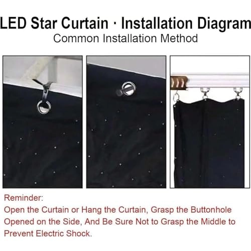 Led Curtain Stage Backdrop - 1.0 Count weddings