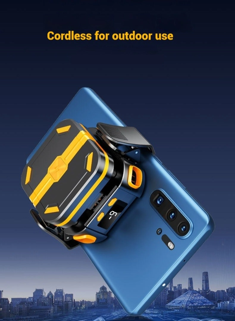 Magnetic Phone Cooler - 50mm + Detachable Magnetic Battery - 2000mAh + Charging Cable - Type-C