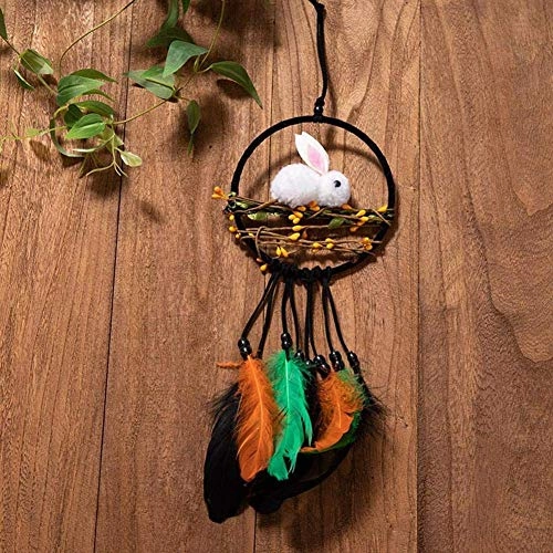 Dreamcatcher - Siderosphere, feathers, lines, wood beads.