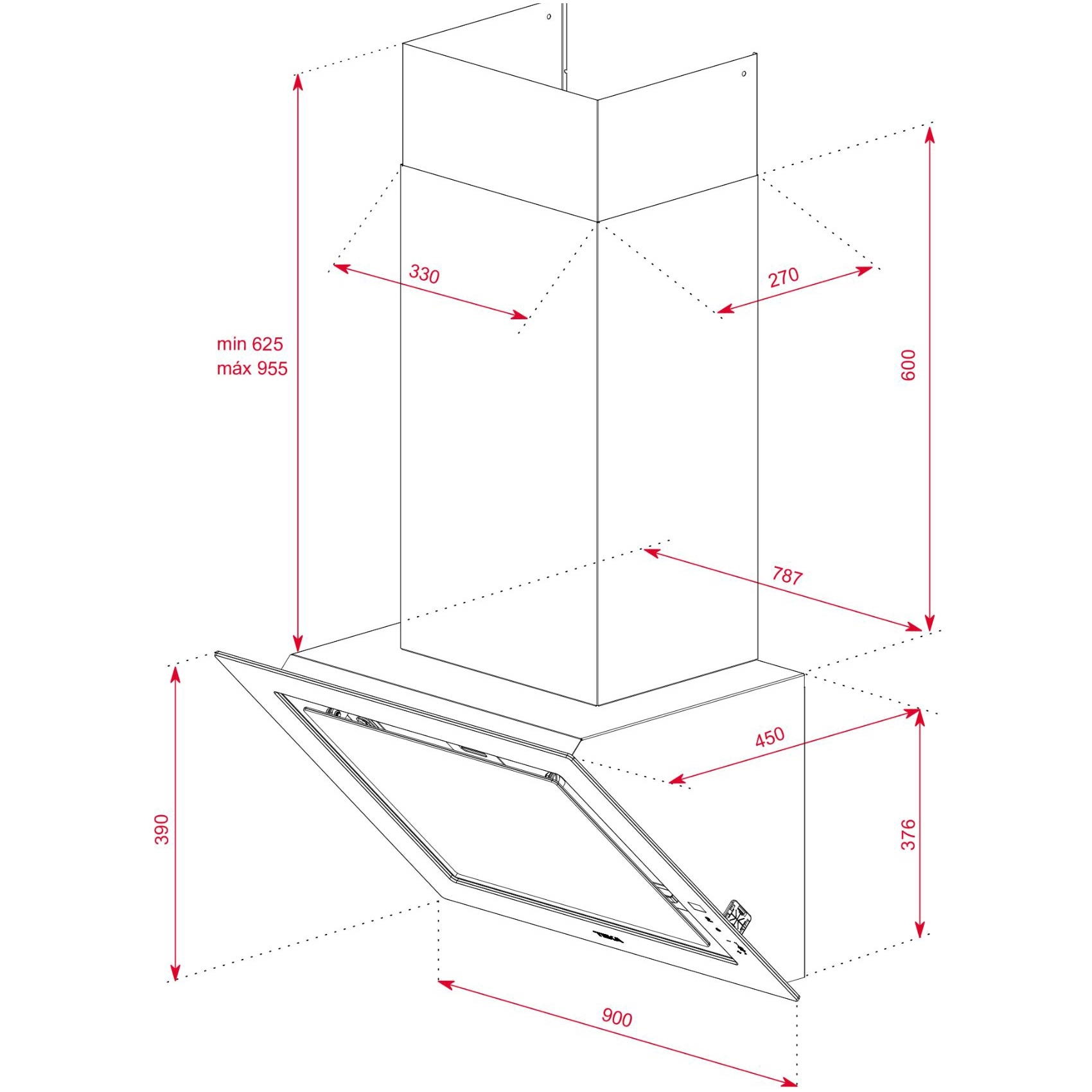 DVT 98660 - 786 cubic metre per hour 116000 millimeter
