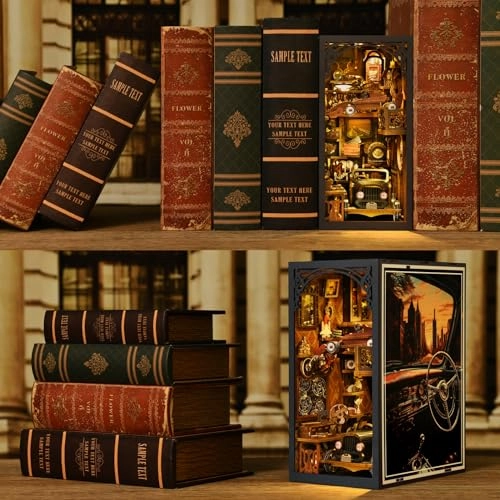 Book Nook 3D Wooden Puzzle (CH02)