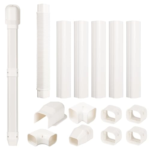 AC Line Cover Kit - mini split or central AC 7000 - 24000 BTU