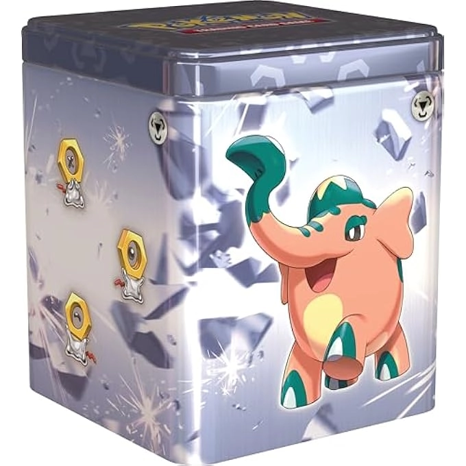 Pokmon Metal Stacking Tin - English 5pcs