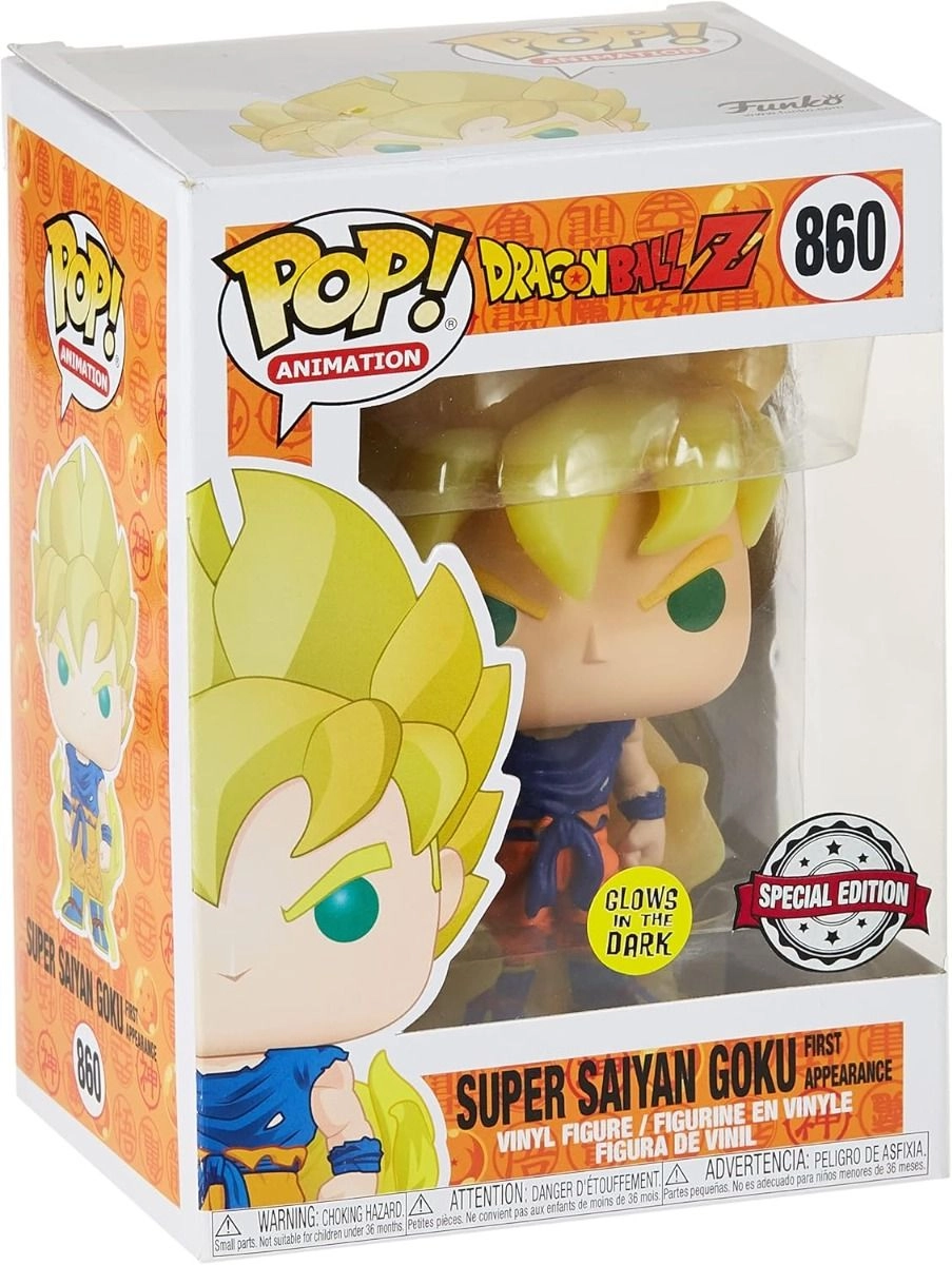 Goku - Dragon Ball Z - Glow in the Dark Vinyl