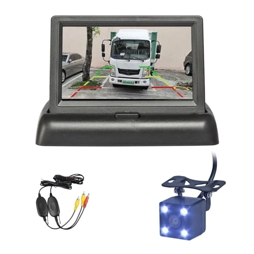 Wireless Car Monitor - Night Vision Wireless 480*272 pixels