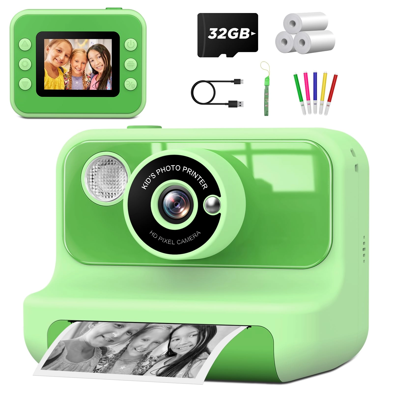 Kids Camera - 24MP 1080P