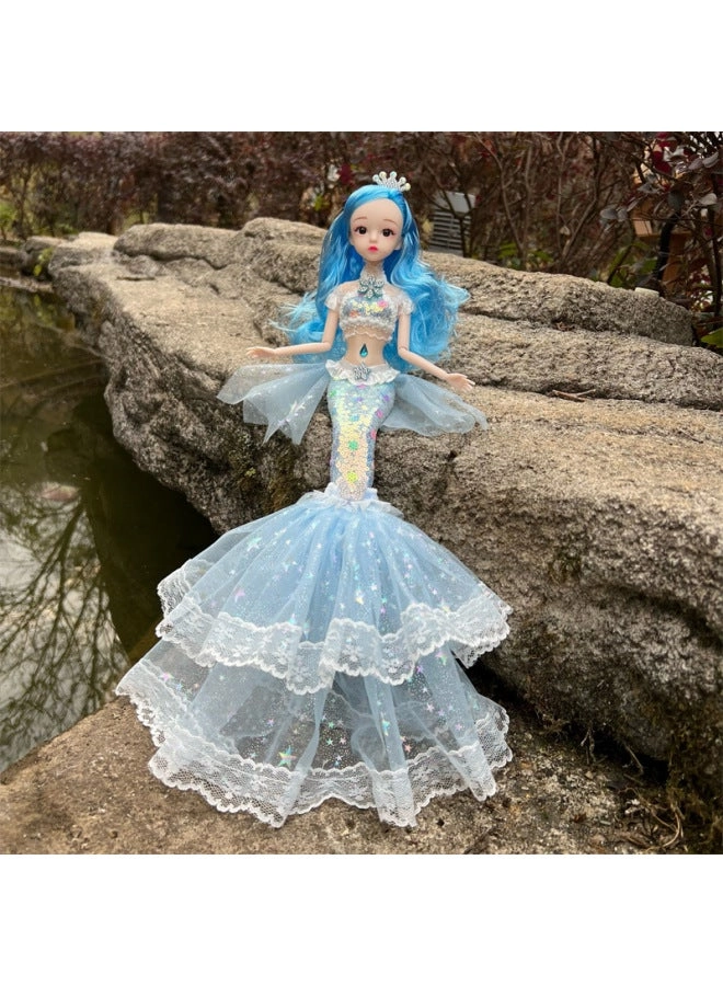 Generic Mermaid Doll - Princess Lace Fish White