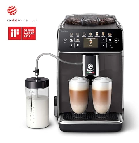 GranAroma SM6580/10 - 14 Coffee Specialities 4 User Profiles Coloured TFT Display