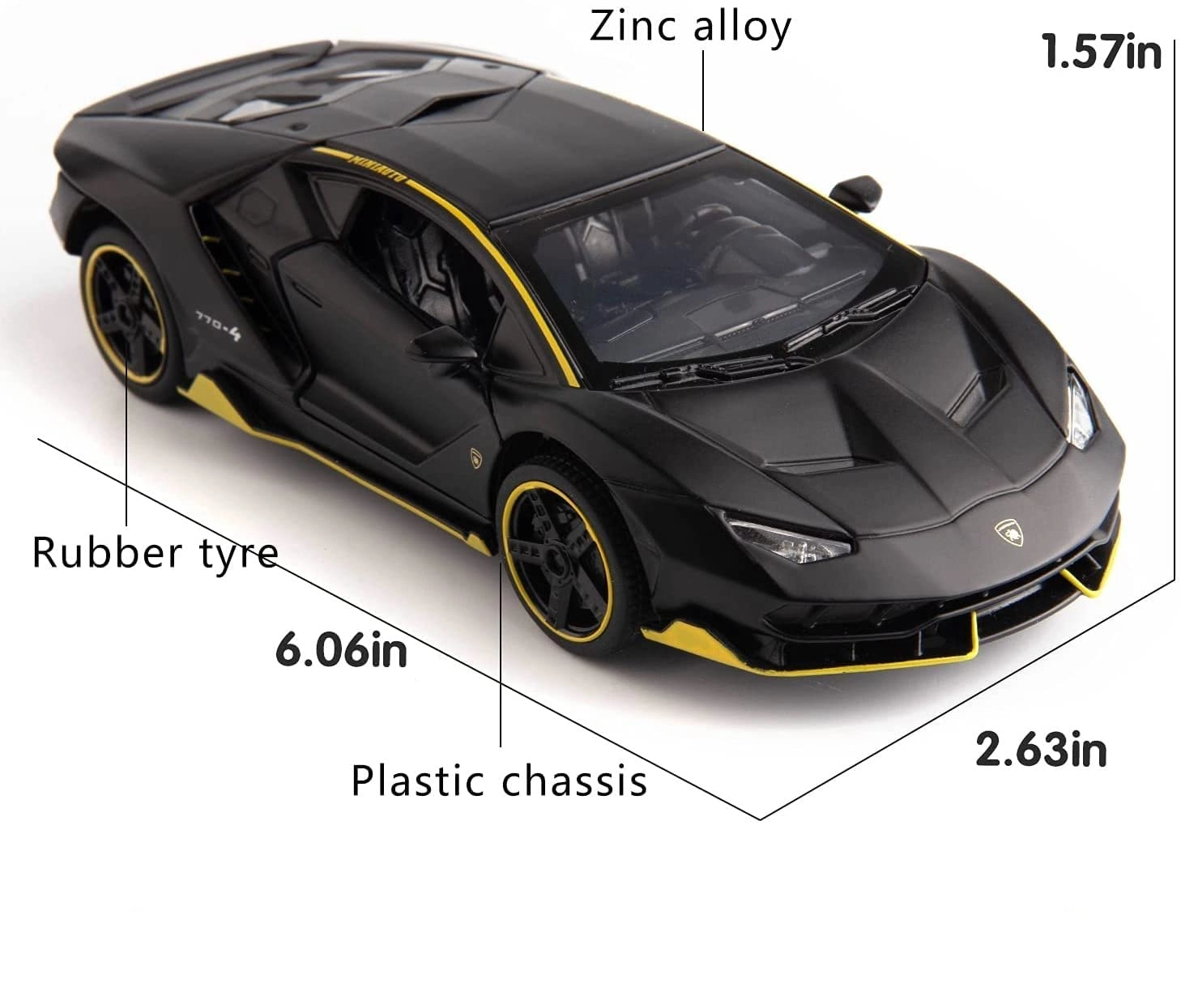 MILETRY - 1:32 Scale 1.00 Count