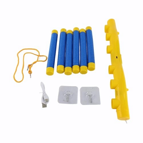 Falling Sticks Game - Hand Eye Coordination 6 sticks Yellow and Blue