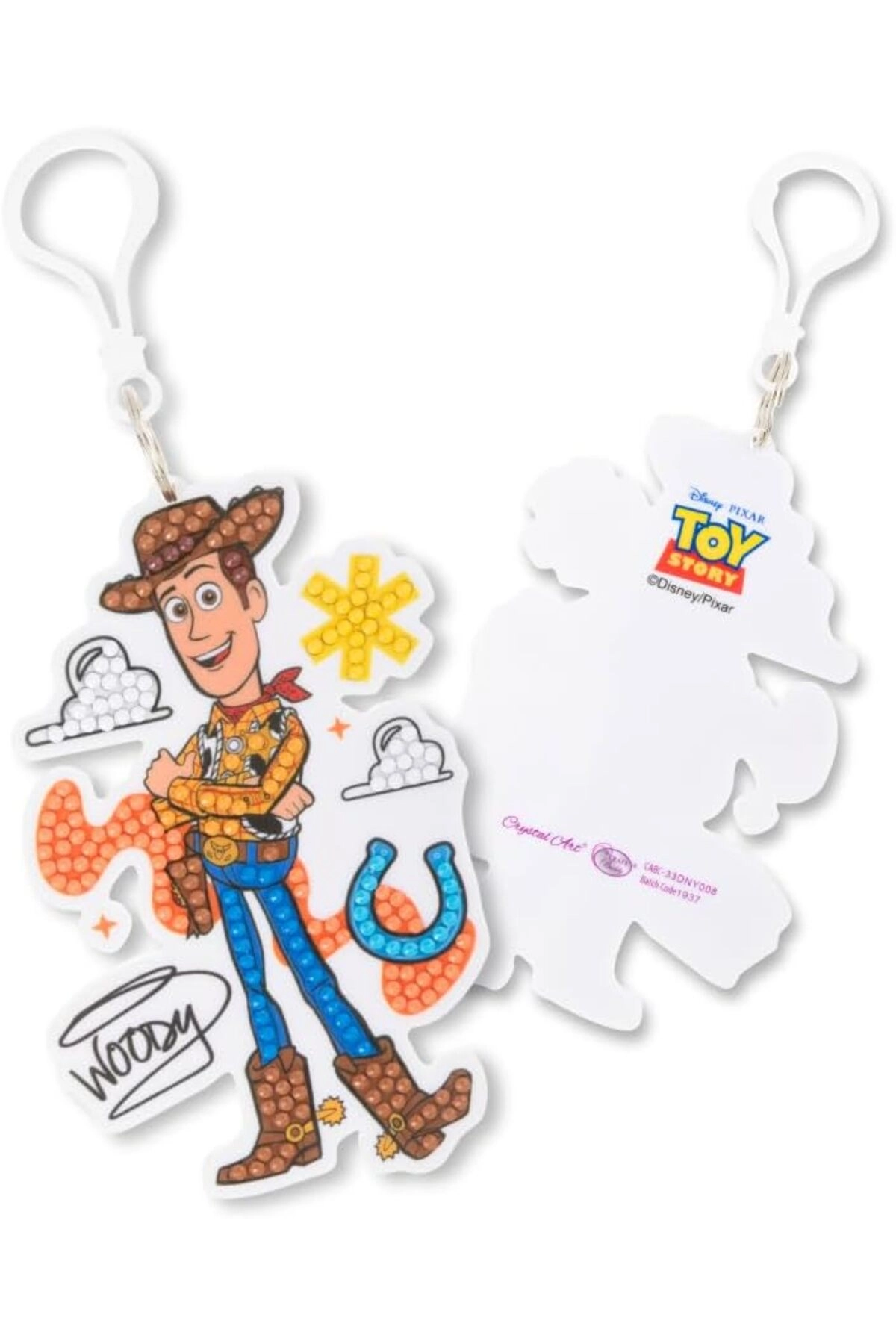 COLOR LAND CHILDRENS TOYS CENTER LLC Crystal Art Woody Bag Charm Kit - 6+ years 1 pcs