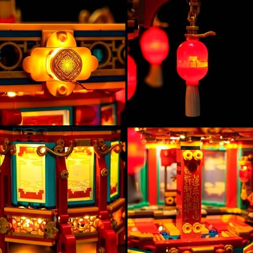 LED Light Set - Compatible with 80116 Trotting Lantern USB Powered