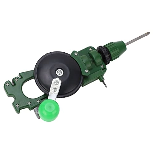 Multifunctional Hand Crank Drill - ABS Material Knife Sharpener Glass Cutter