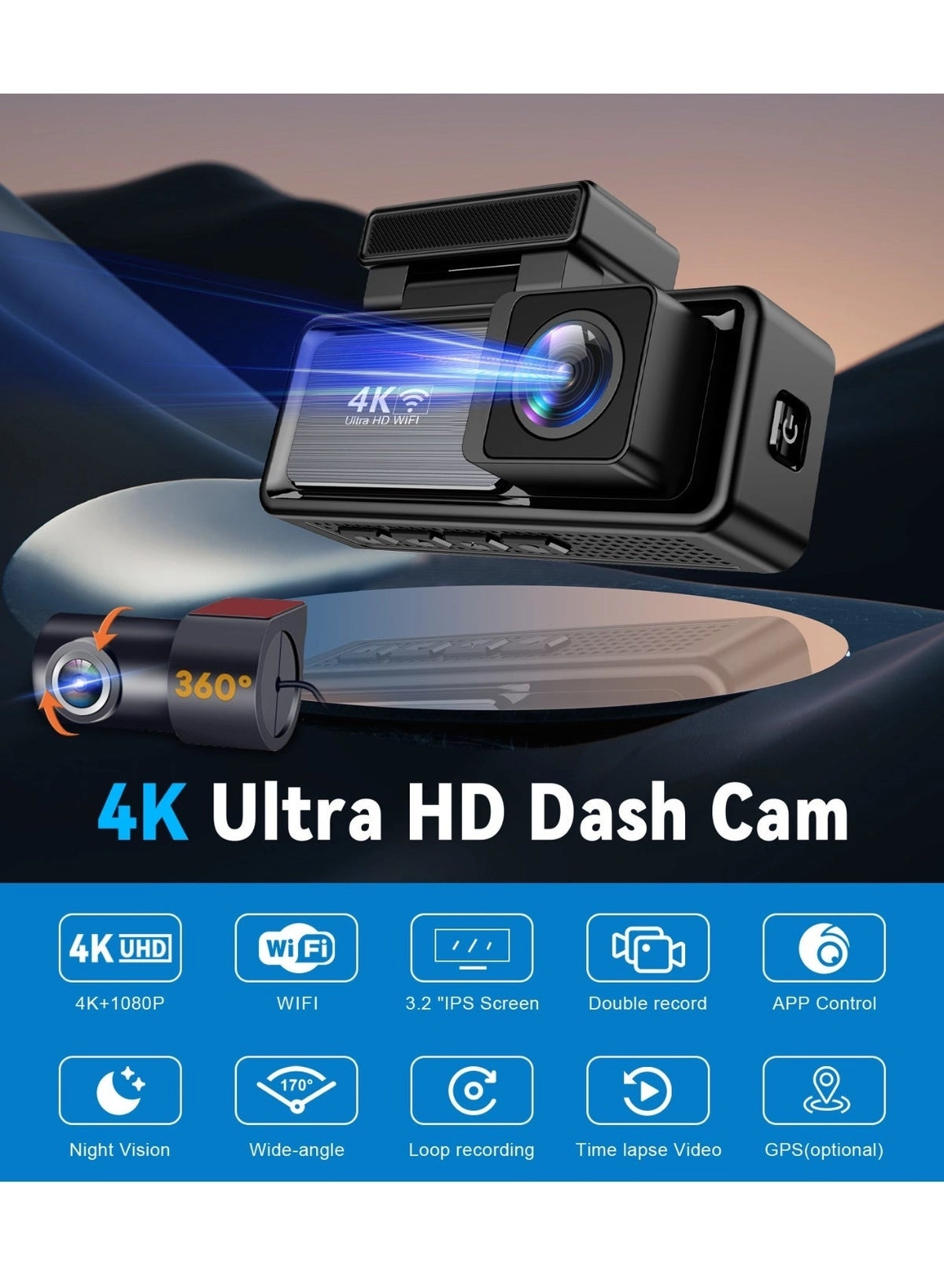 Dash Cam - 4K