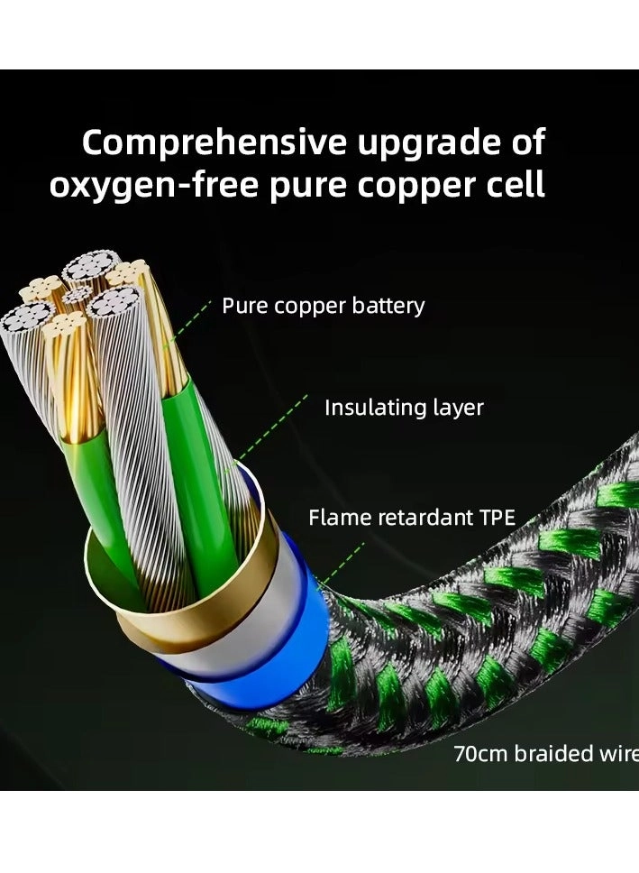 GS3 PRO-Z Cable 60W USB-A to USB-C Braided