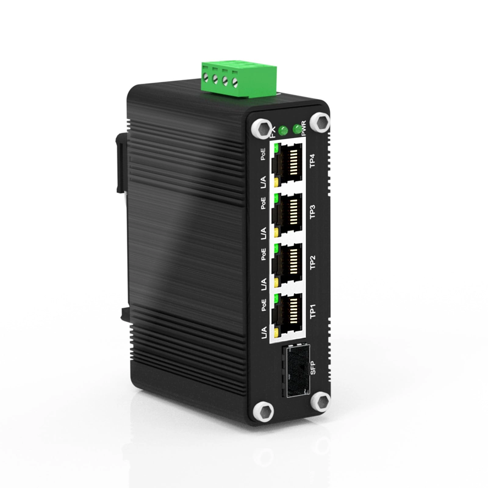 Chenyouxuan 4Ports PoE Switch SFP 5-ports