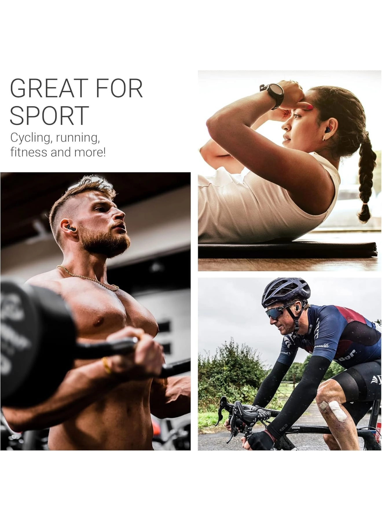 Ear Covers for Momentum True Wireless 3 - 5 Pairs Anti-Slip Secure Fit