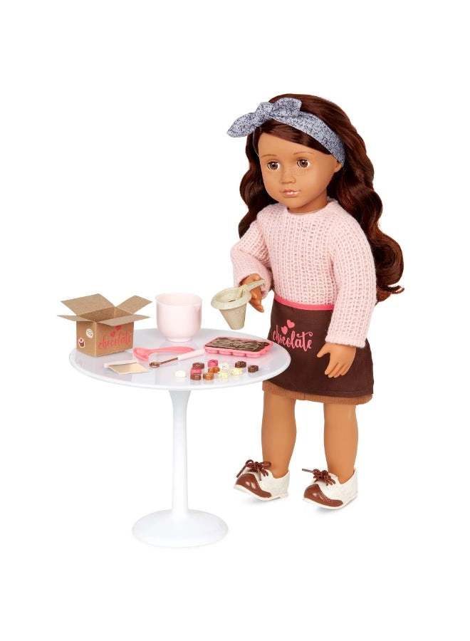 Coco Deluxe Chocolate Fashion Doll Playset - 18-inch Multicolor Ages 3+