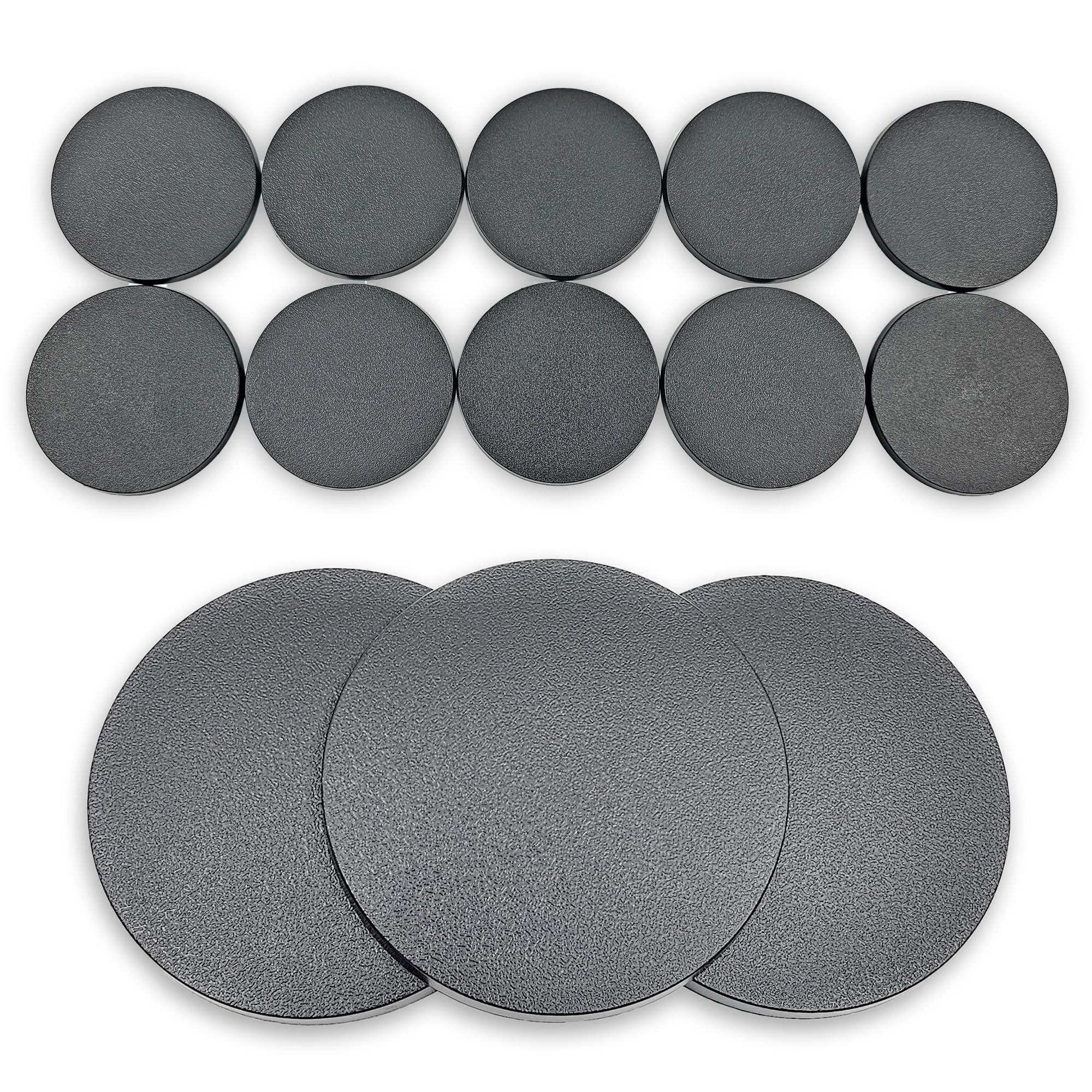 Round Plastic Bases - 10 pcs