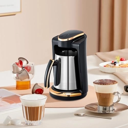 Turkish Coffee Maker - 4 Cups Auto Shut-Off