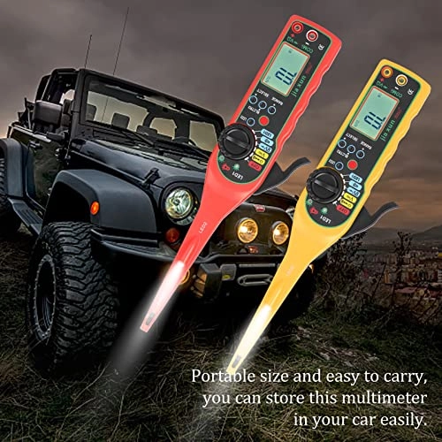 Handheld Car Auto Circuit Tester Multimeter - Auto Ranging 24V LED