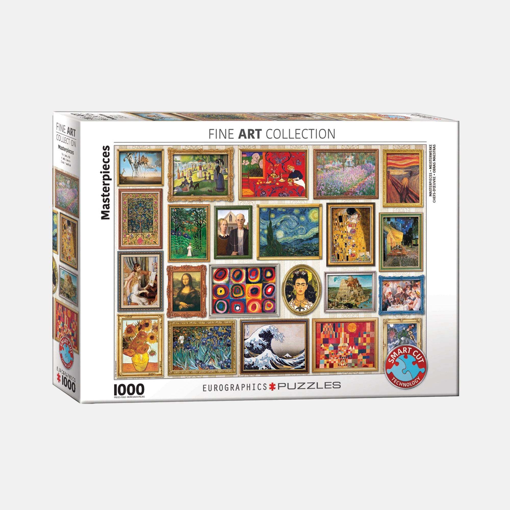 Eurographics Masterpieces Puzzle (B363925) - 1000 pcs