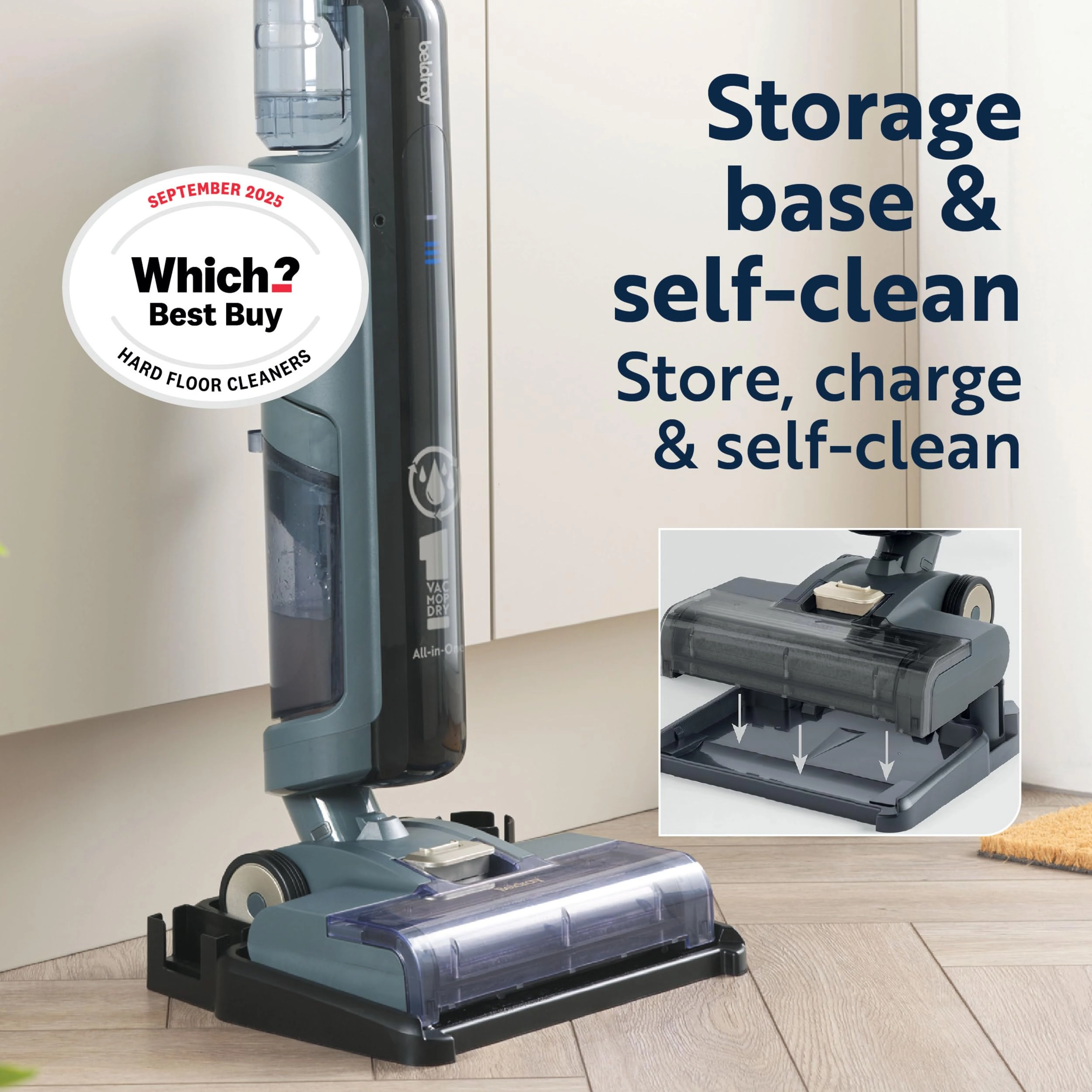All-in-One Floor Cleaner - Wet/Dry 25 minutes