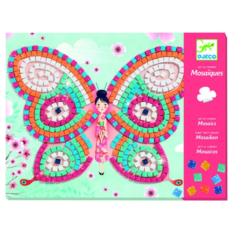 DJECO Mosaic Butterfly Art Kit